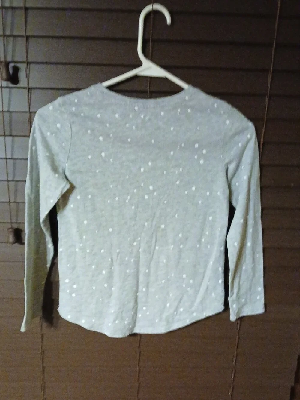 The Children's Place Black Tee with White Leopard Print Leggings